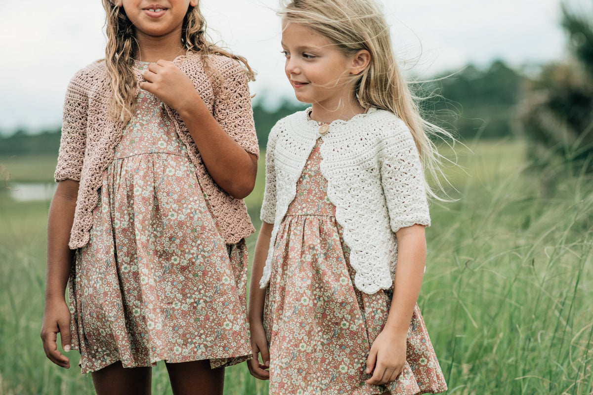 INDIE BLUE Accessories Emma Cardigan (ivory)