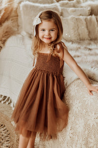 INDIE BLUE Dresses Isa Dress (cedar tulle)