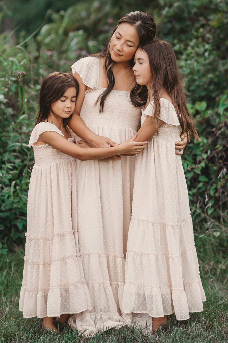 young women's dresses Women's Marabella Dress (natural swiss dot) S