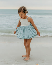 INDIE BLUE Sets Penny Tunic Set (sage blue) FINAL SALE