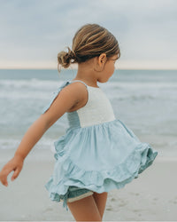 INDIE BLUE Sets Penny Tunic Set (sage blue) FINAL SALE