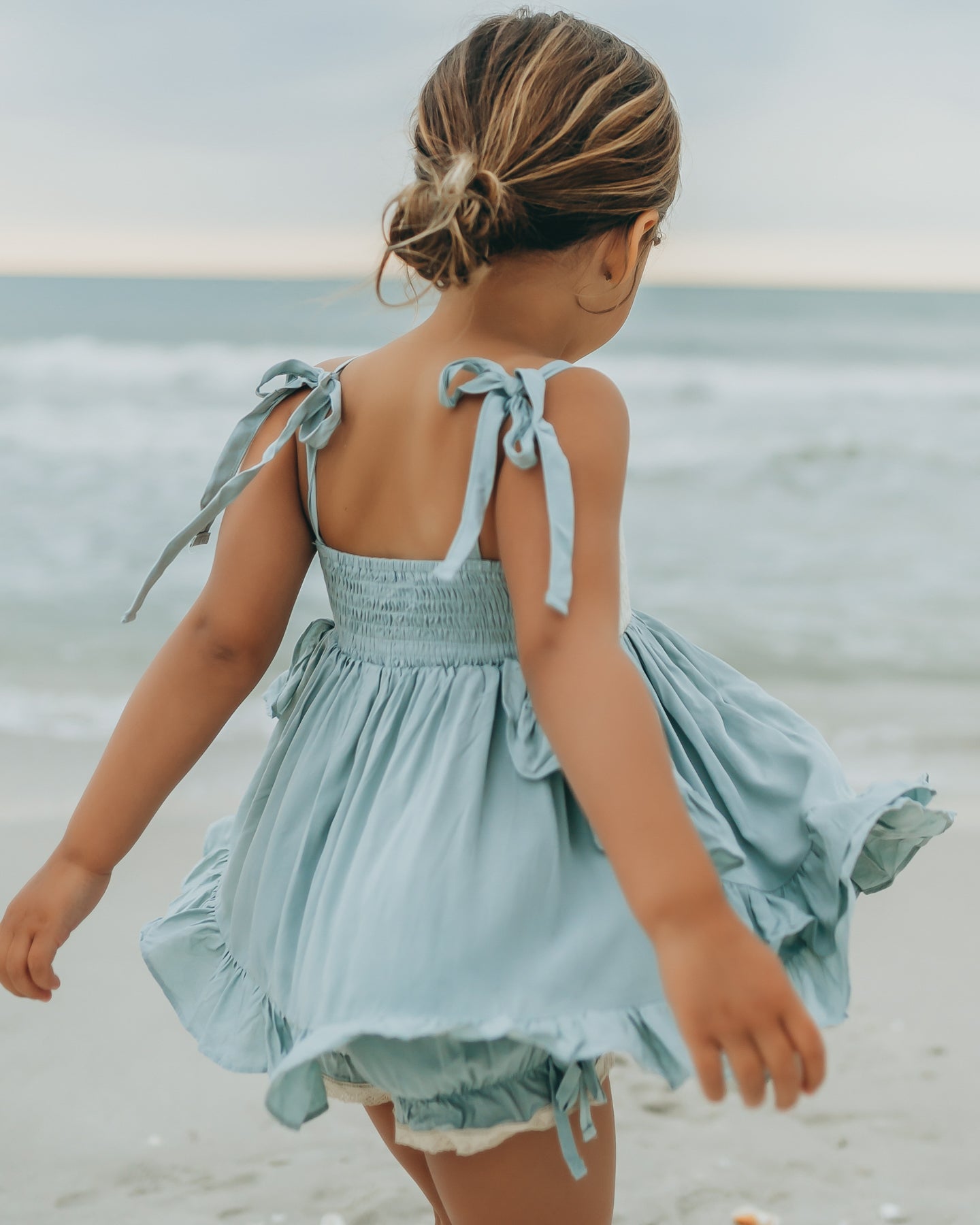 Penny Tunic Set (sage blue) FINAL SALE – INDIE BLUE