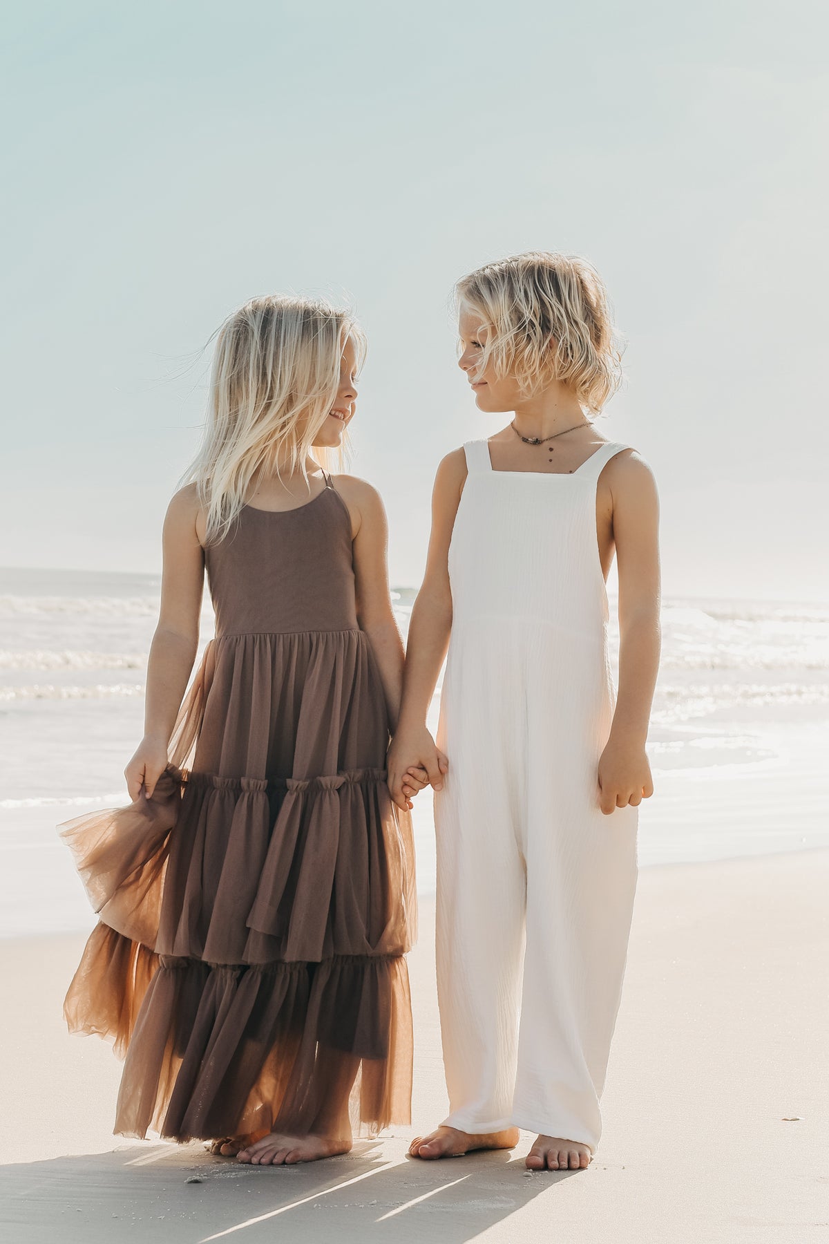 INDIE BLUE Dresses Wendy Dress (mocha tulle)