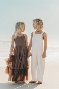 INDIE BLUE Dresses Wendy Dress (mocha tulle)