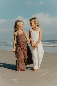 INDIE BLUE Dresses Wendy Dress (mocha tulle)