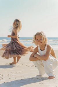 INDIE BLUE Dresses Wendy Dress (mocha tulle)