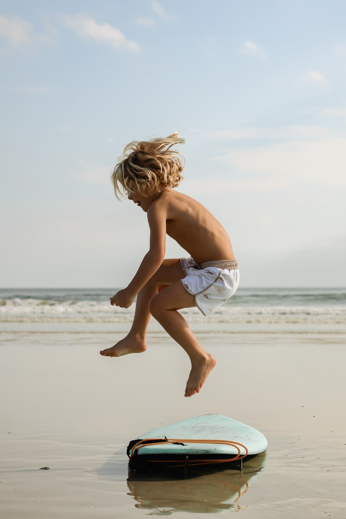 INDIE BLUE SWIM Board Shorts (ash sun)