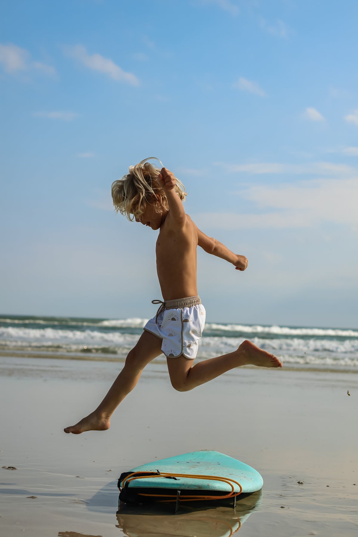 INDIE BLUE SWIM Board Shorts (ash sun)