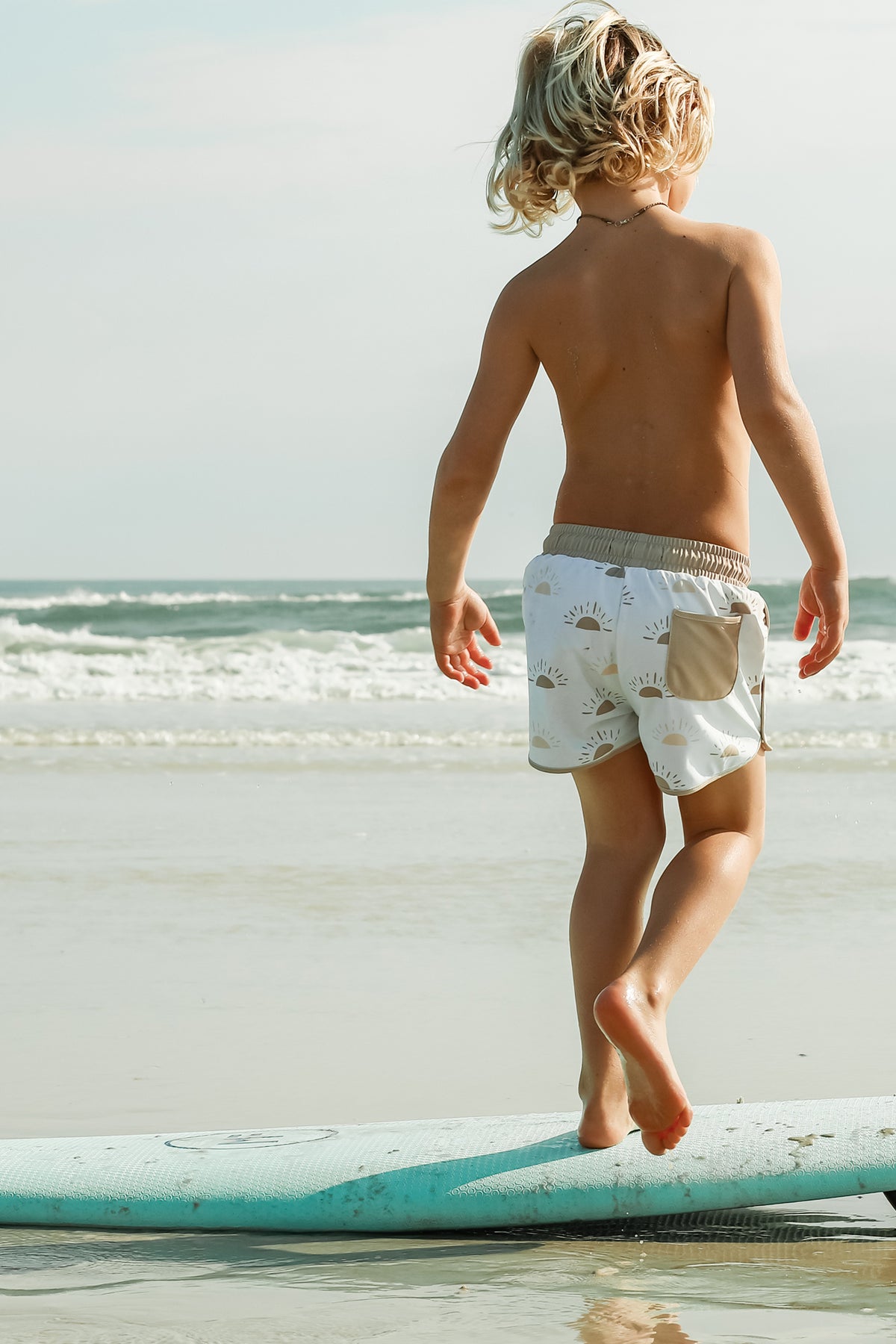 INDIE BLUE SWIM Board Shorts (ash sun)