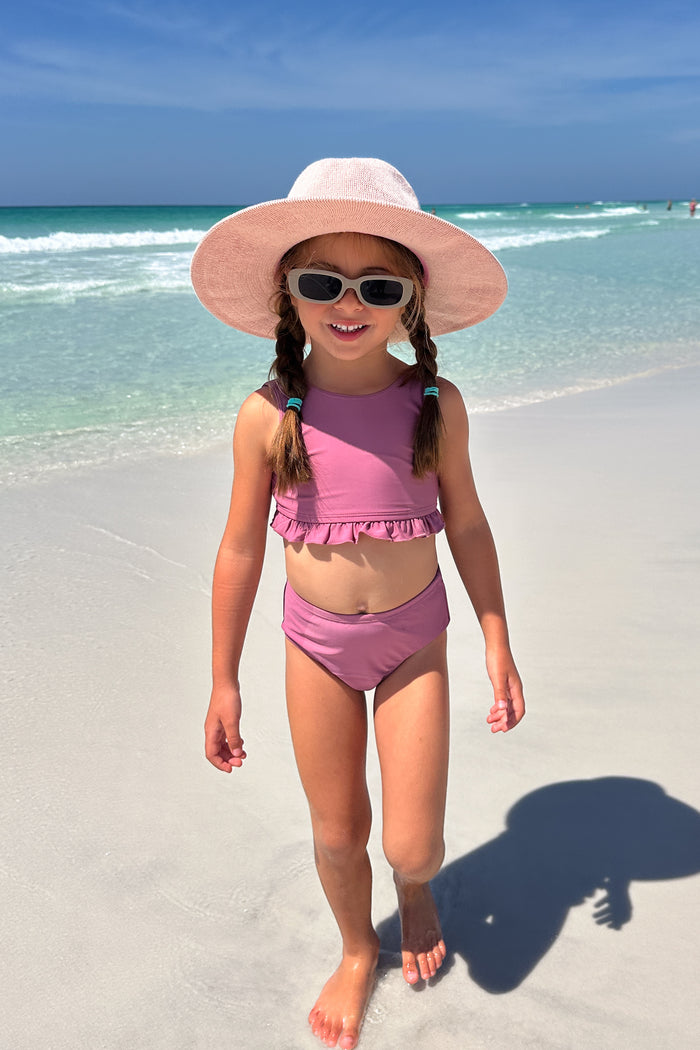 INDIE BLUE SWIM Scoopback Set (violet)