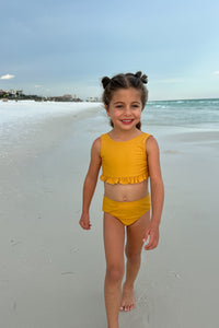 INDIE BLUE SWIM Scoopback Set (gold)