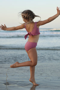INDIE BLUE SWIM Scoopback Set (violet)