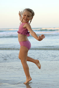 INDIE BLUE SWIM Scoopback Set (violet)