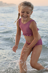 INDIE BLUE SWIM Scoopback Set (violet)