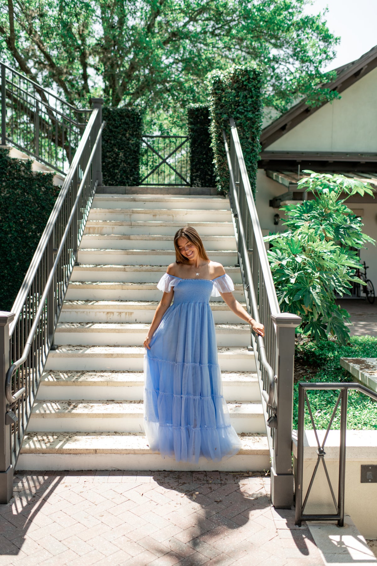INDIE BLUE Women Women's Marabella Dress (periwinkle tulle)