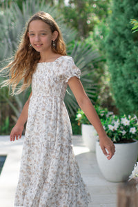 INDIE BLUE Dresses Elle Midi (art floral)