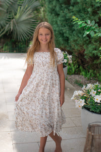 INDIE BLUE Dresses Elle Midi (art floral)