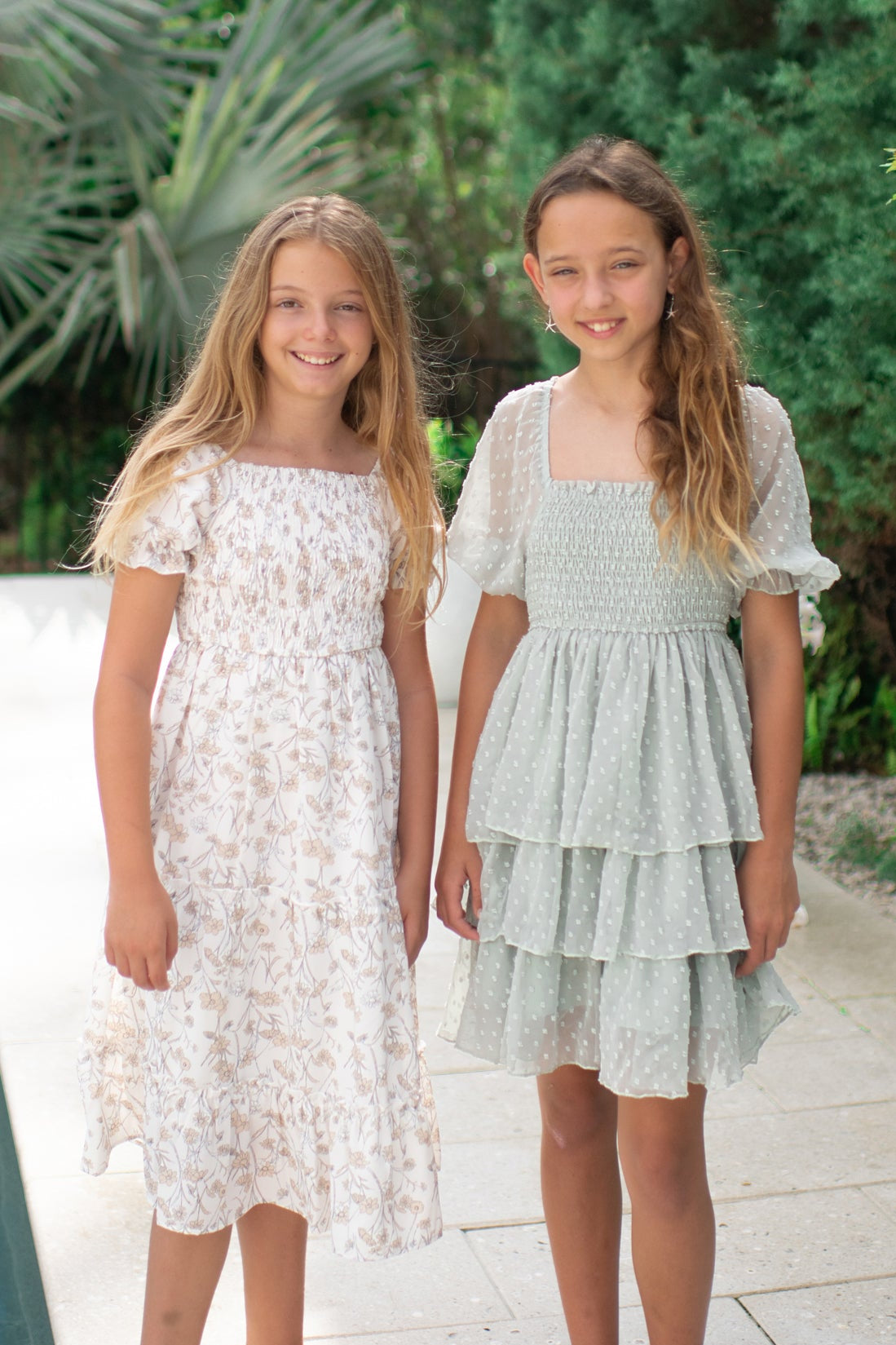 INDIE BLUE Dresses Elle Midi (art floral)