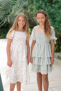 INDIE BLUE Dresses Elle Midi (art floral)