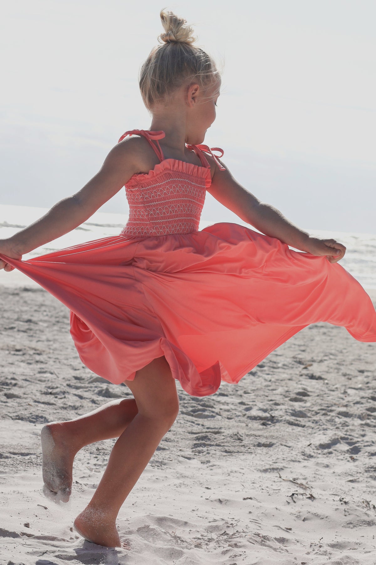 INDIE BLUE Dresses Stella Maxi (shell pink) FINAL SALE