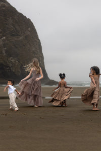 INDIE BLUE Dresses Wendy Dress (mocha tulle)