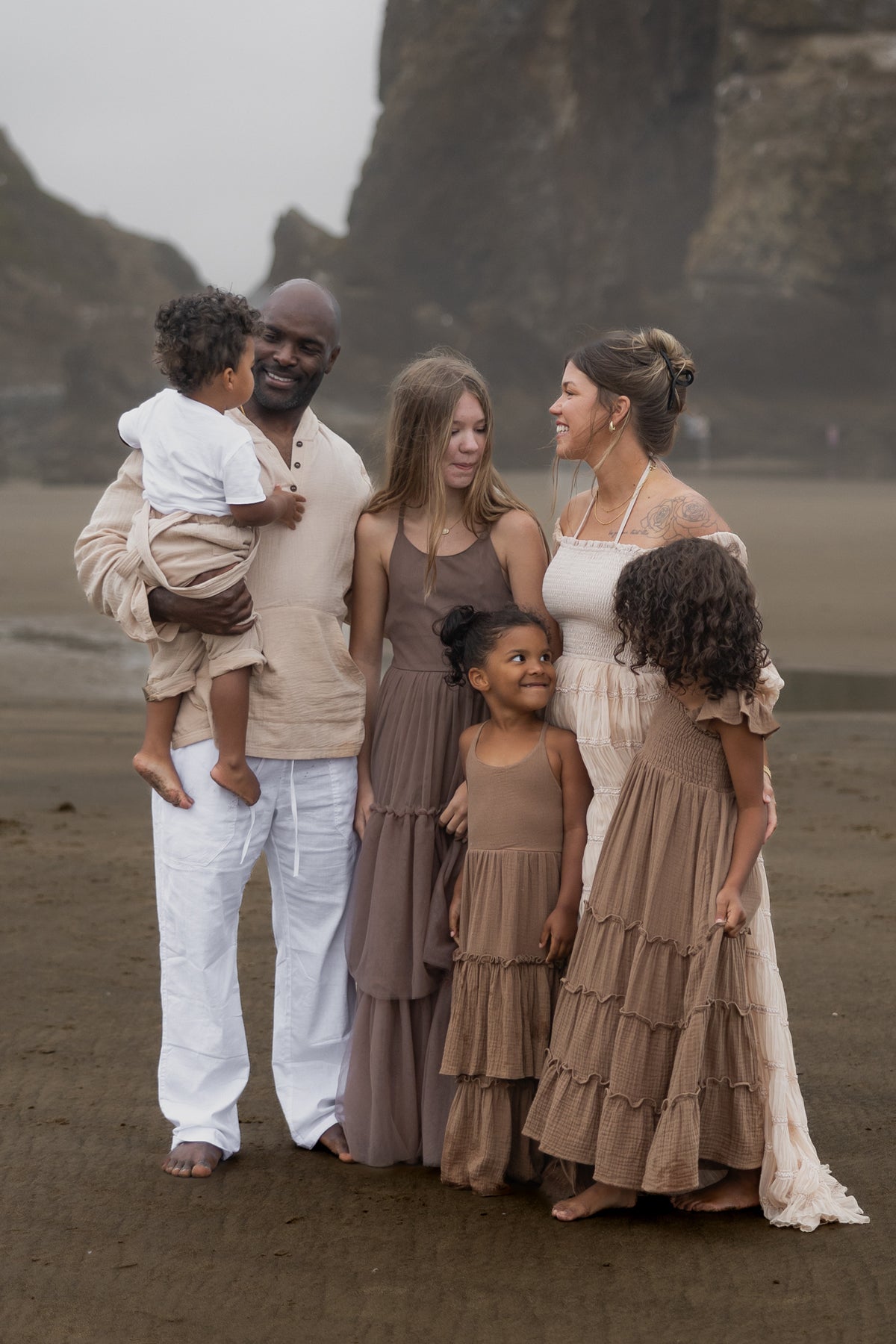 INDIE BLUE Dresses Wendy Dress (mocha tulle)