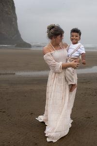 INDIE BLUE Women Women's Pippa Maxi (natural chiffon)