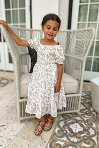 INDIE BLUE Dresses Elle Midi (art floral)