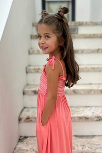 INDIE BLUE Dresses Stella Maxi (shell pink) FINAL SALE