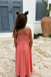 INDIE BLUE Dresses Stella Maxi (shell pink) FINAL SALE