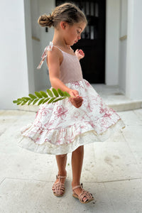 INDIE BLUE Dresses Everleigh Dress (floret pink)