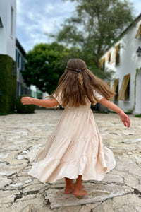 INDIE BLUE Dresses Winnie Lace Dress (natural)