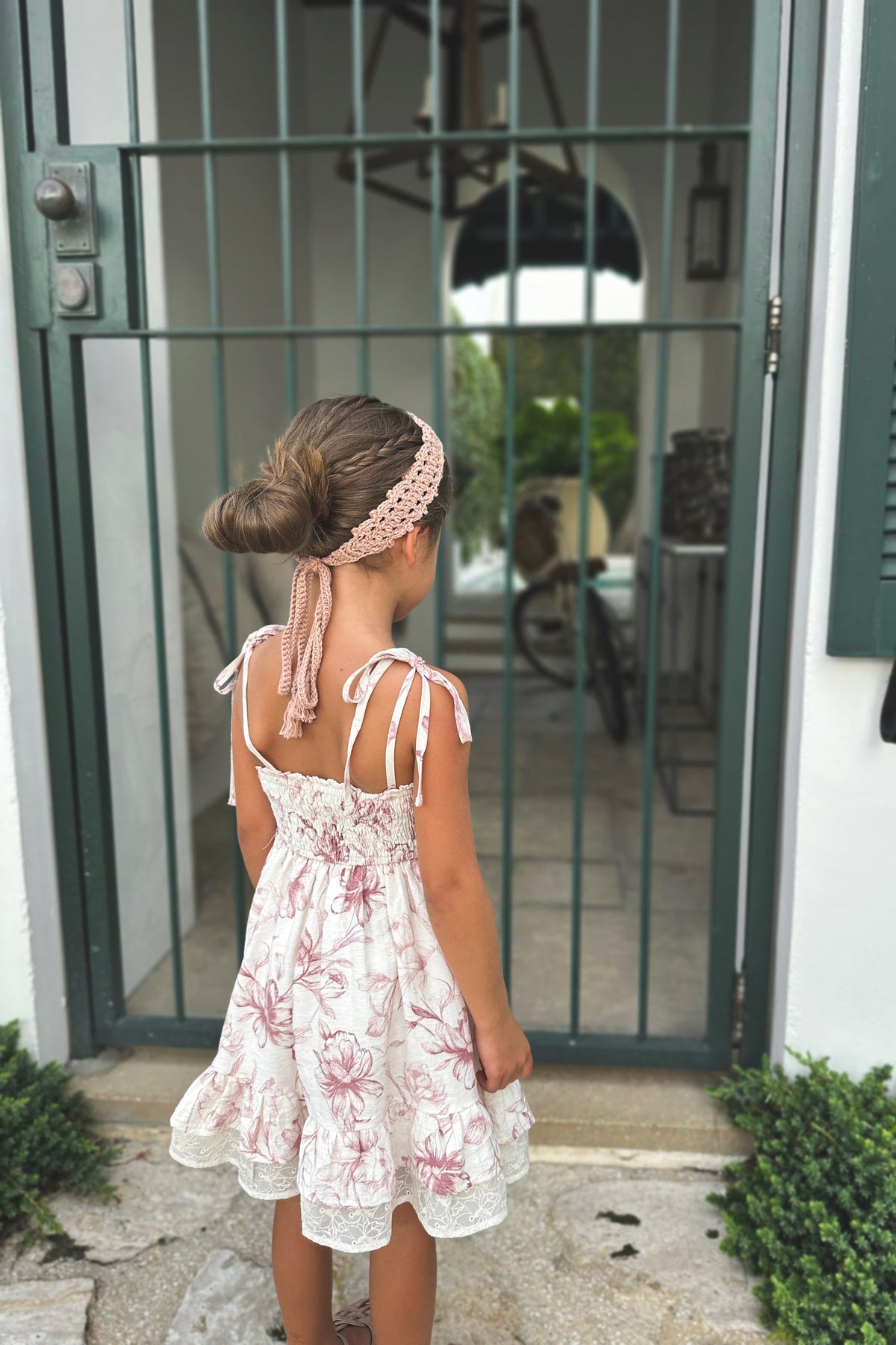 INDIE BLUE Dresses Everleigh Dress (floret pink)