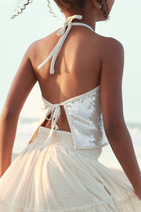 INDIE BLUE Separates Faye Halter (natural sequin)