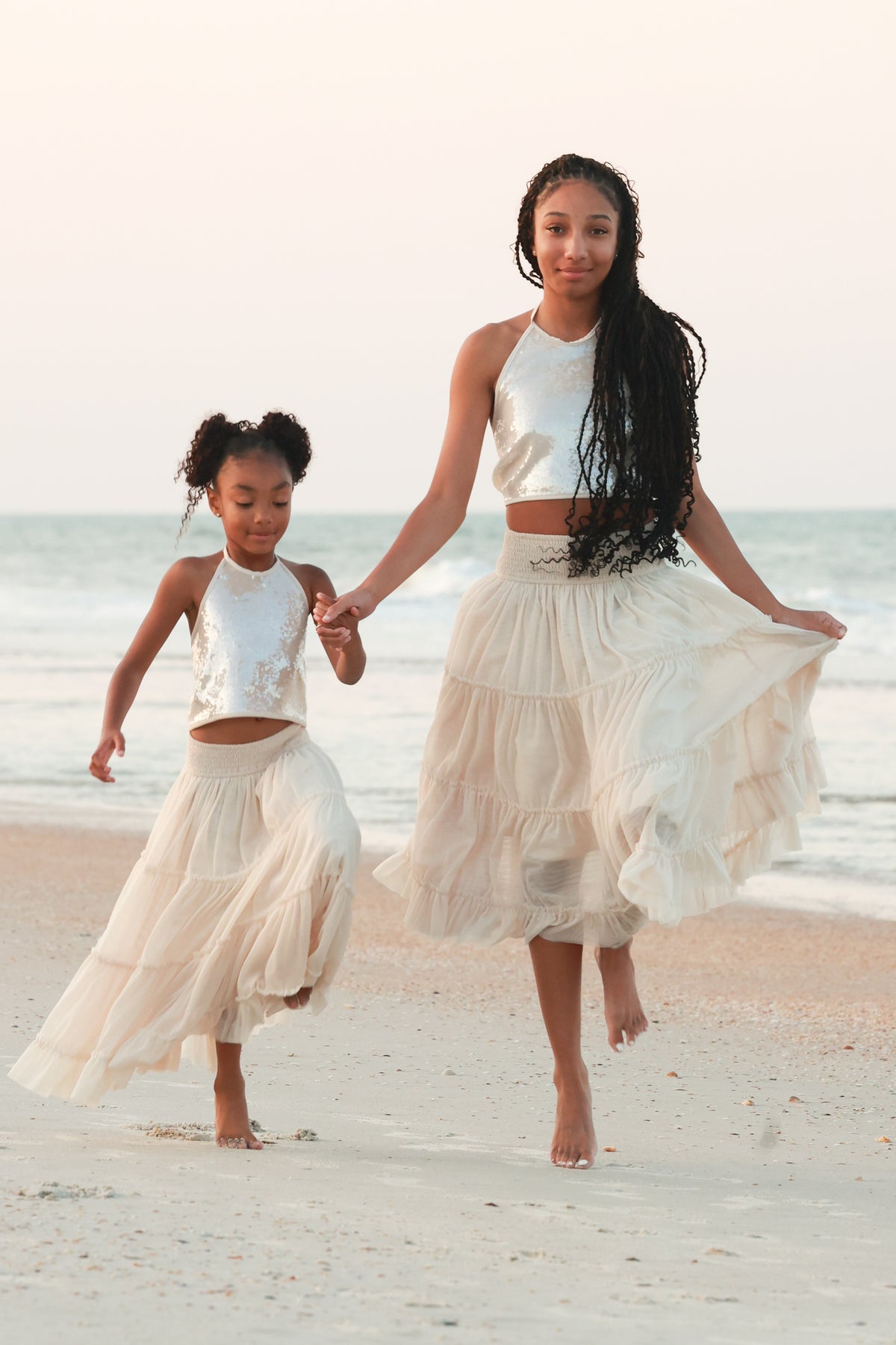 INDIE BLUE Separates Faye Halter (natural sequin)