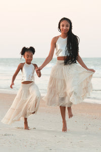 INDIE BLUE Separates Faye Halter (natural sequin)