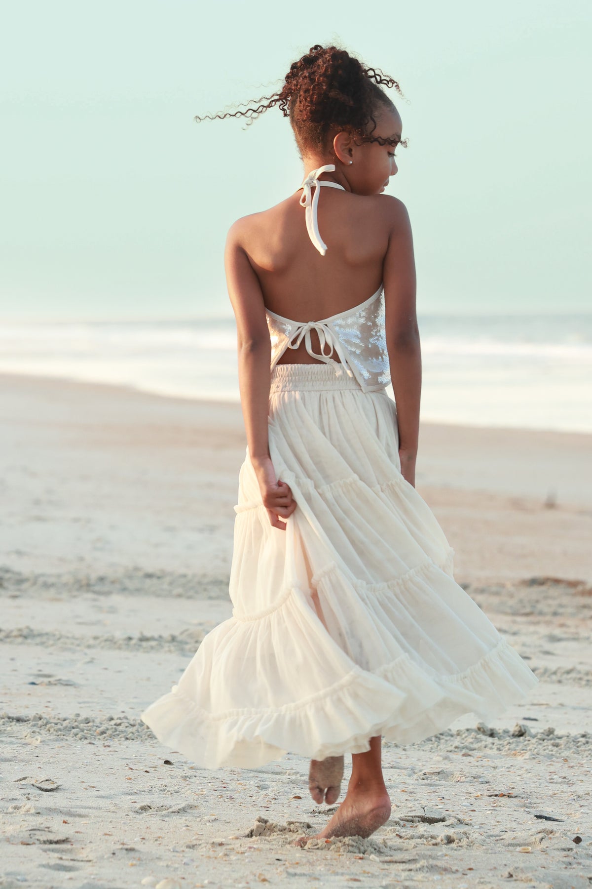 INDIE BLUE Separates Faye Halter (natural sequin)