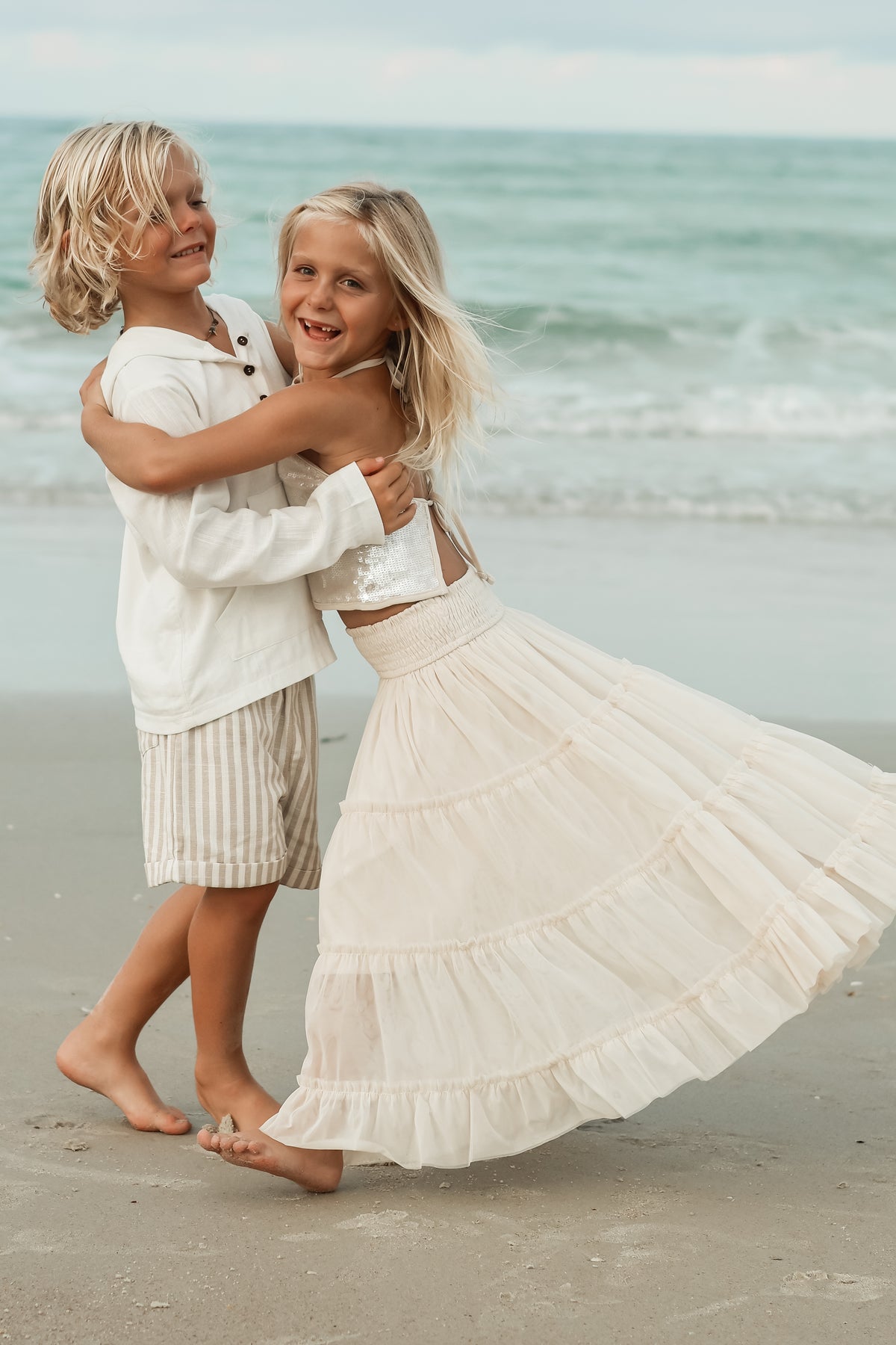 INDIE BLUE Separates Jolie Skirt (natural tulle)