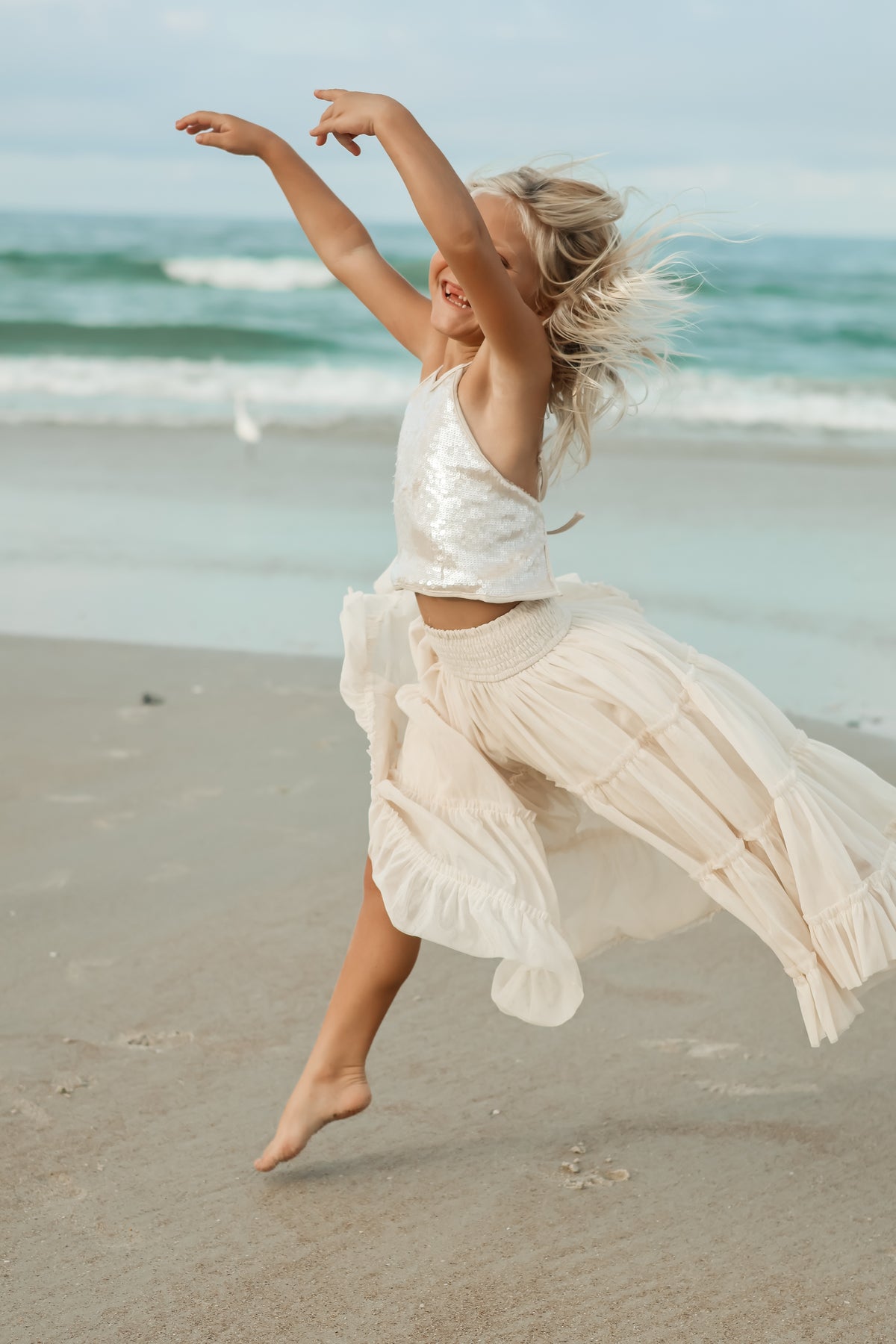 INDIE BLUE Separates Jolie Skirt (natural tulle)