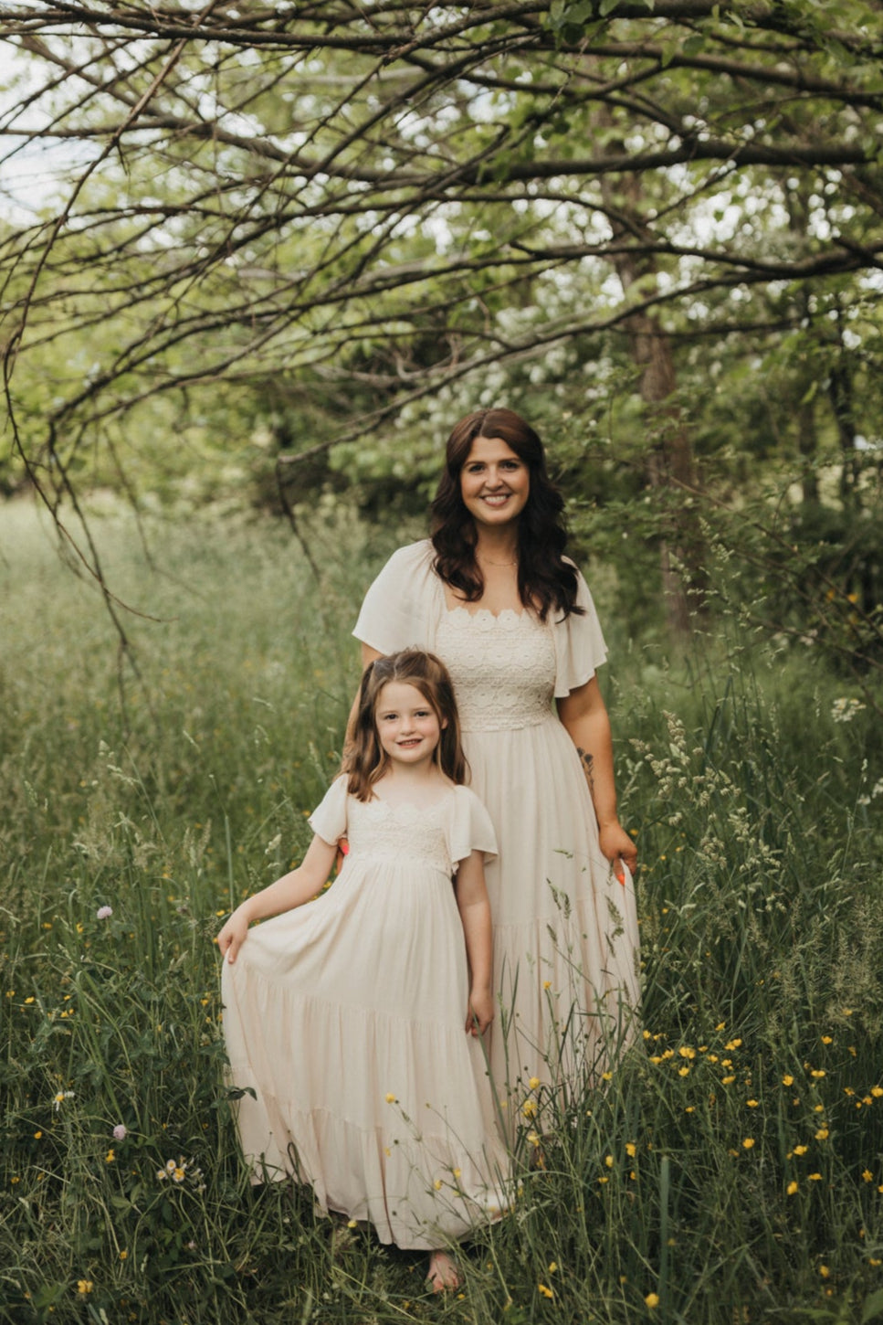 INDIE BLUE Women Women's Winnie Lace Dress (natural)