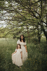 INDIE BLUE Dresses Winnie Lace Dress (natural)