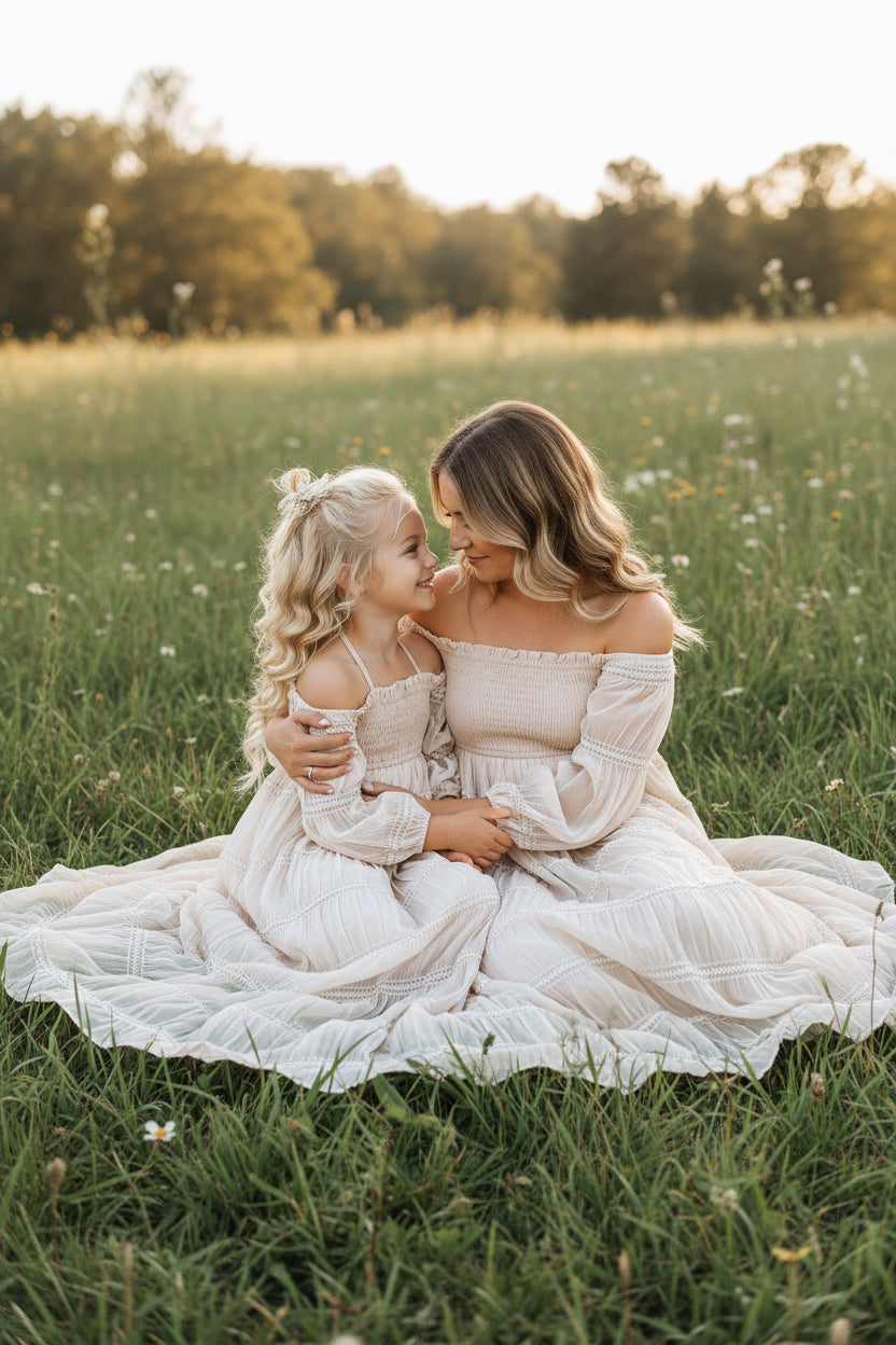 INDIE BLUE Women Women's Pippa Maxi (natural chiffon)