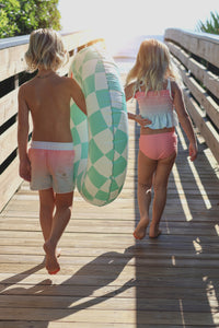 INDIE BLUE SWIM Surf Shorts (sundown ombre)