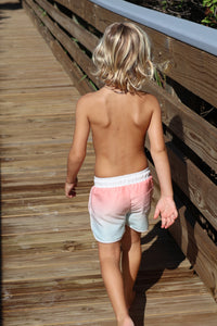 INDIE BLUE SWIM Surf Shorts (sundown ombre)