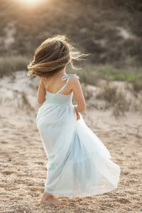 INDIE BLUE Dresses Jodi Maxi (airy blue tulle)