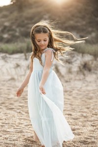 INDIE BLUE Dresses Jodi Maxi (airy blue tulle)