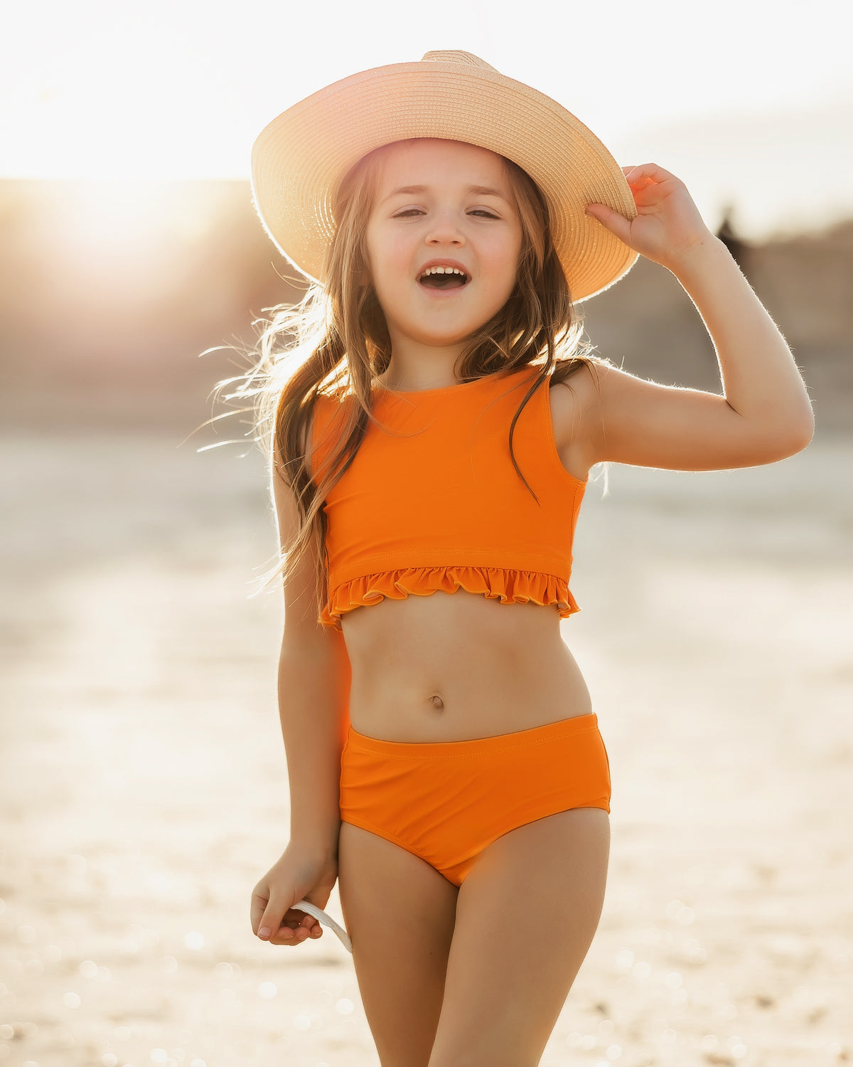INDIE BLUE SWIM Scoopback Set (turmeric) FINAL SALE
