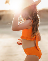 INDIE BLUE SWIM Scoopback Set (turmeric) FINAL SALE