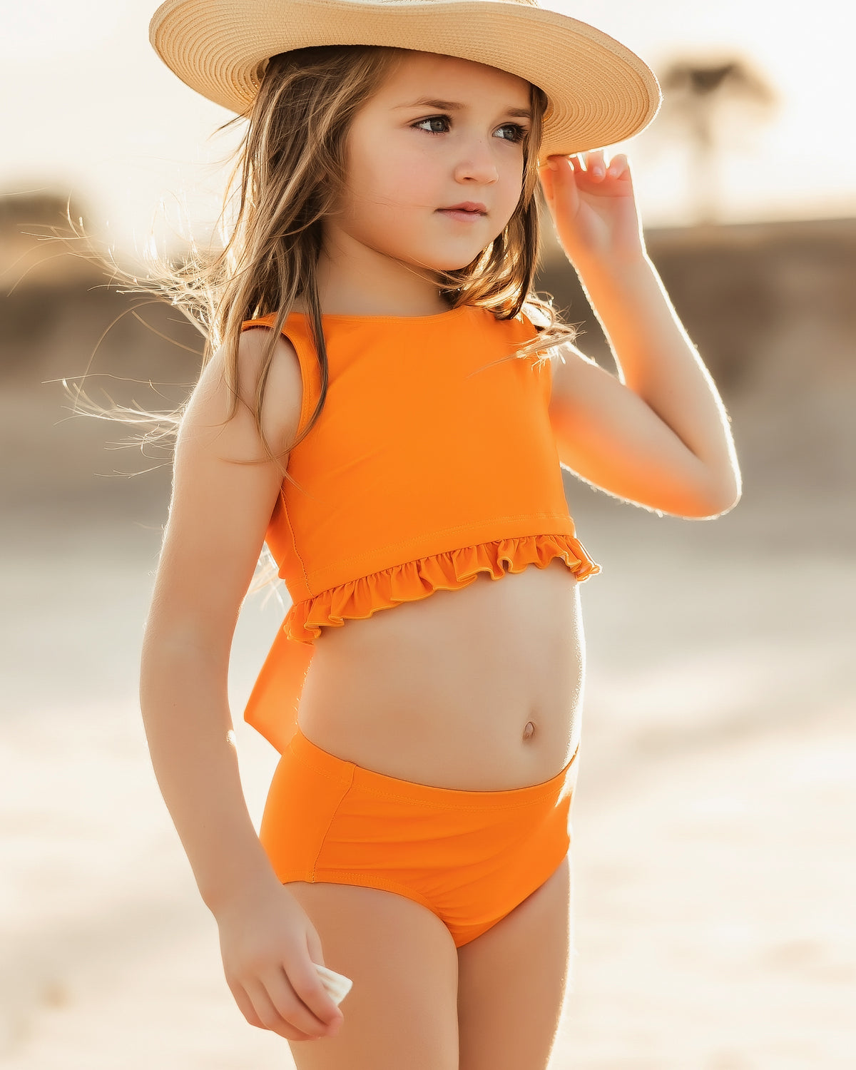 INDIE BLUE SWIM Scoopback Set (turmeric) FINAL SALE