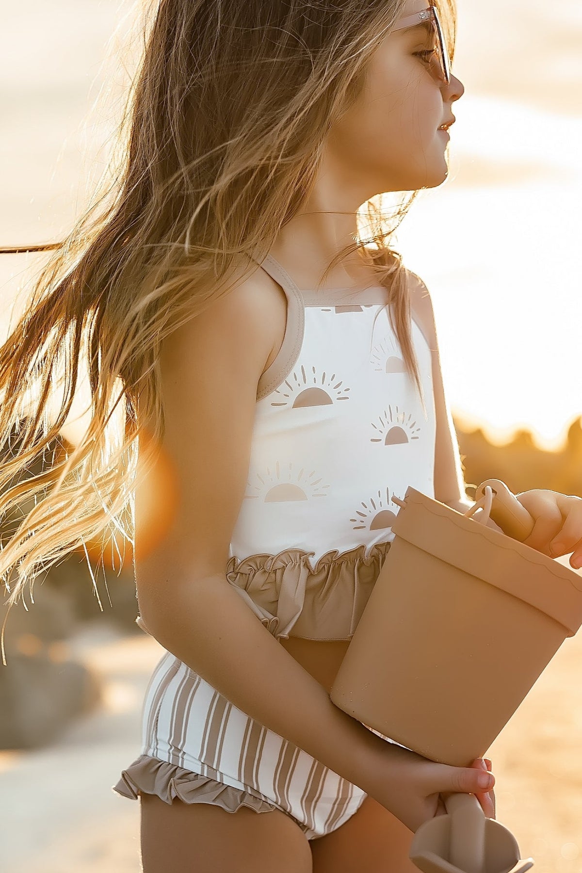 INDIE BLUE SWIM Tankini Set (ash sun)